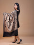 Women's Pure Wool Faux Pashmina Aari Embroidery Shawl